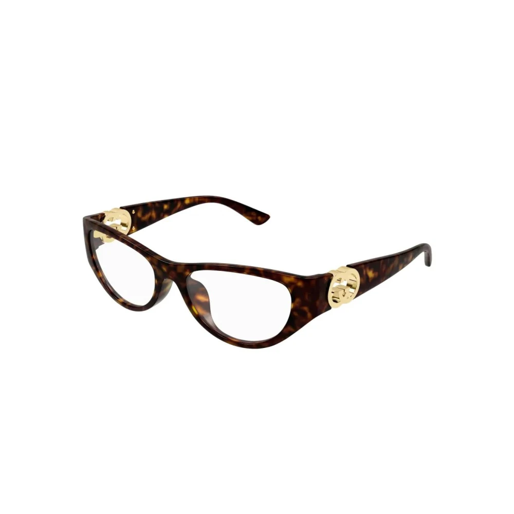 Gucci Women's Brown Glasses, 52 Mm, Gg1825o 002 Optical Frame
