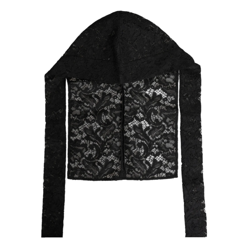 Dolce & Gabbana Women's Black Balaclava Hat - Accessories - One Size - Accessories