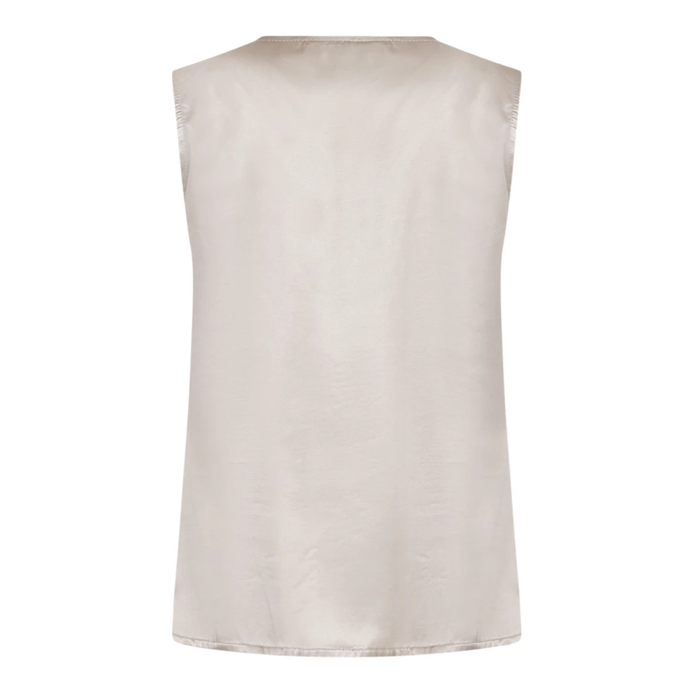 Kaos Stijlvolle Top Collectie Beige Dames