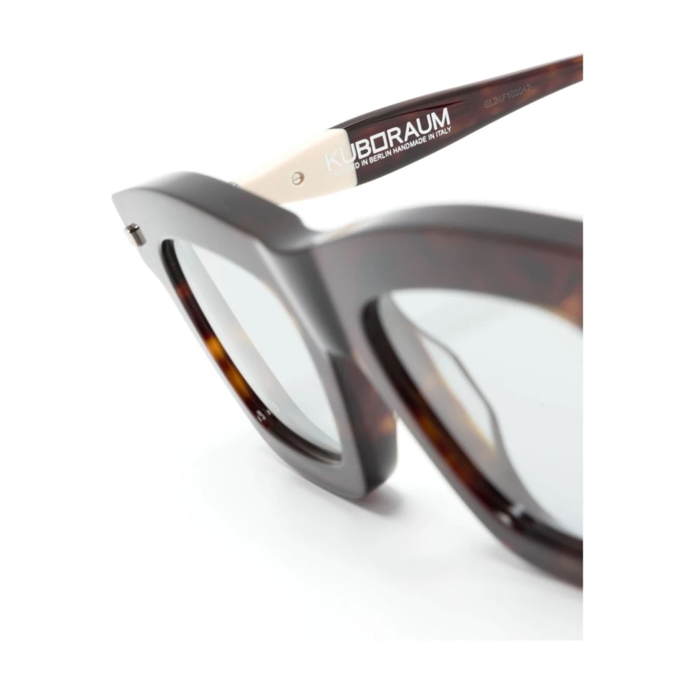 Kuboraum J2 TS Optical Frame Brown Unisex