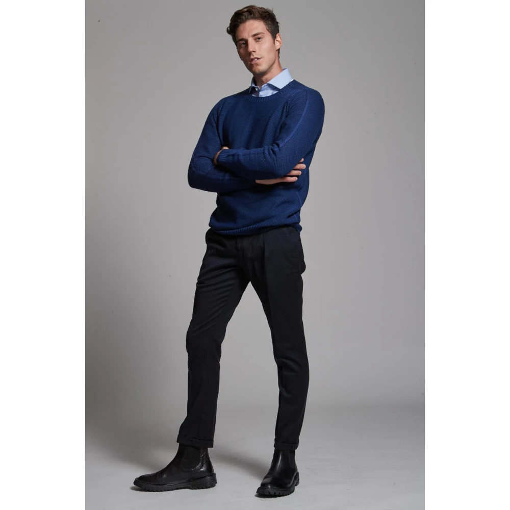 Dondup Gaubert Plooibroek Blue Heren