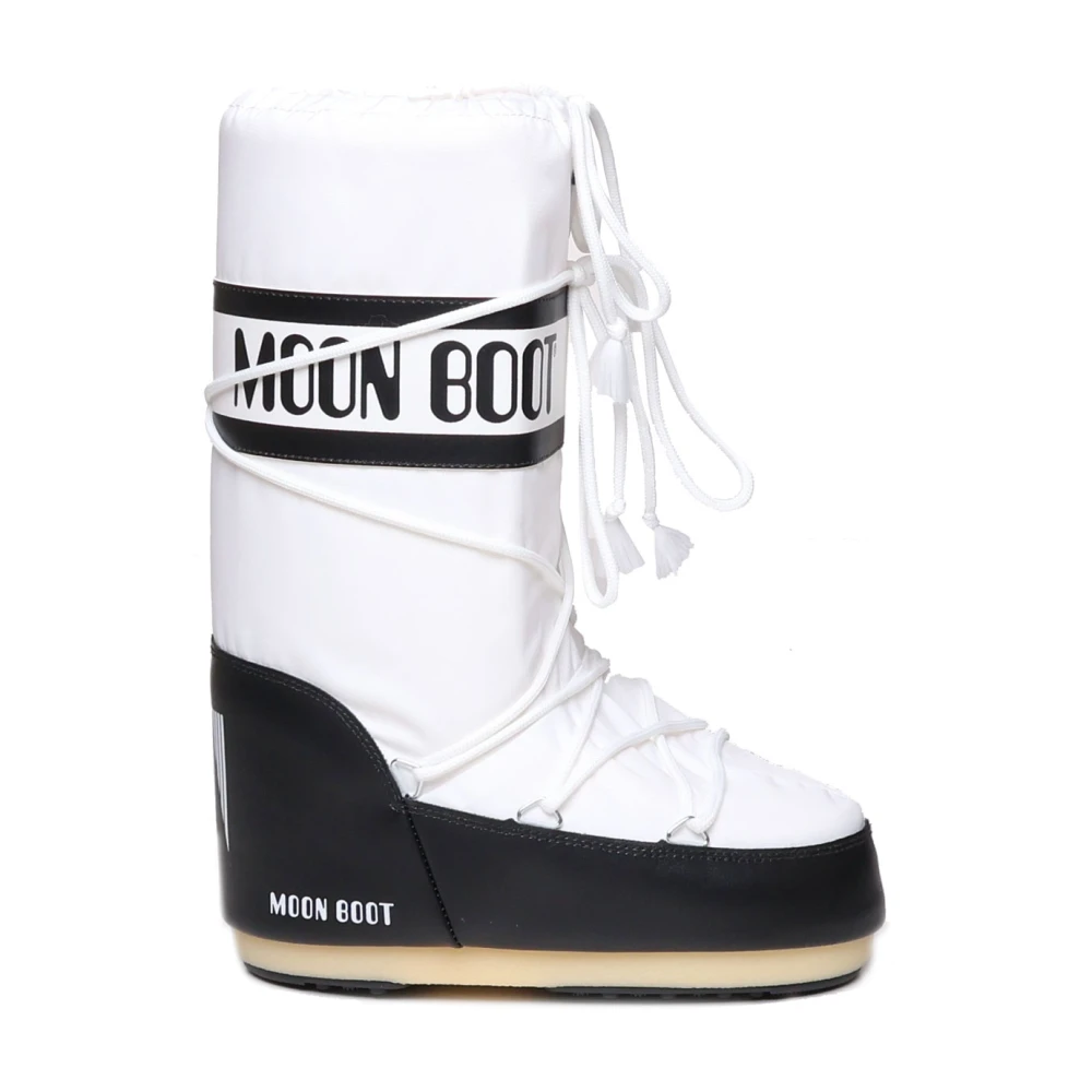 Moonboot Kids Icon Boots White EU 35 - 38 UK 2.5 - 5 - Image 4