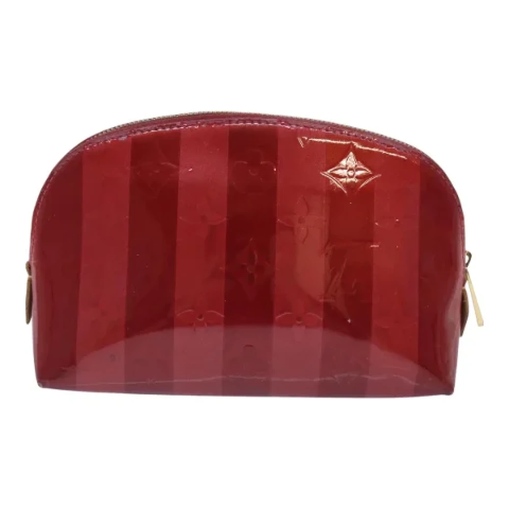 Louis Vuitton Vintage Pre-owned Leather clutches Red Dames