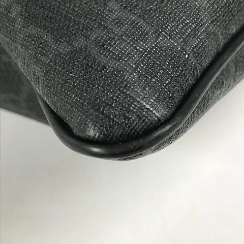 Gucci Vintage Pre-owned Canvas gucci-bags Black Heren
