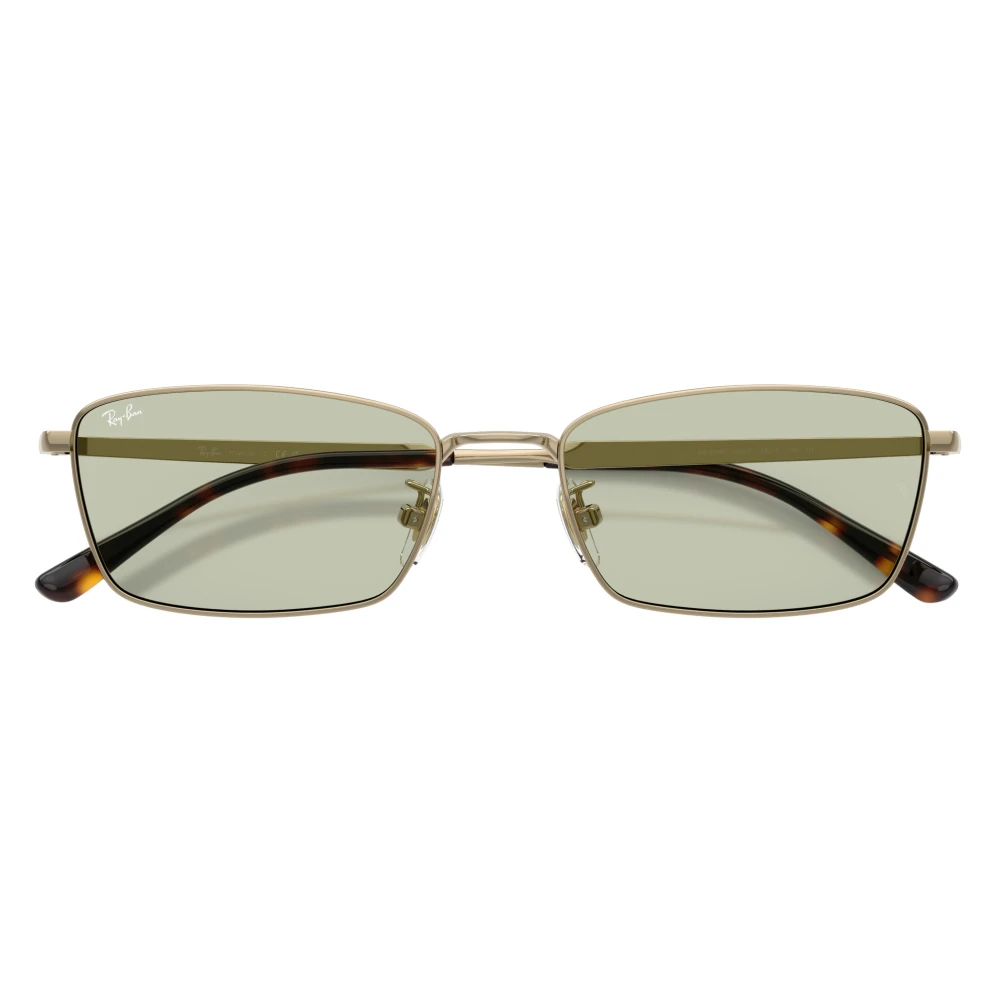 Ray-Ban , Sunglasses, Unisex, Yellow, 55 Mm, Titanium Sunglasses - Image 4