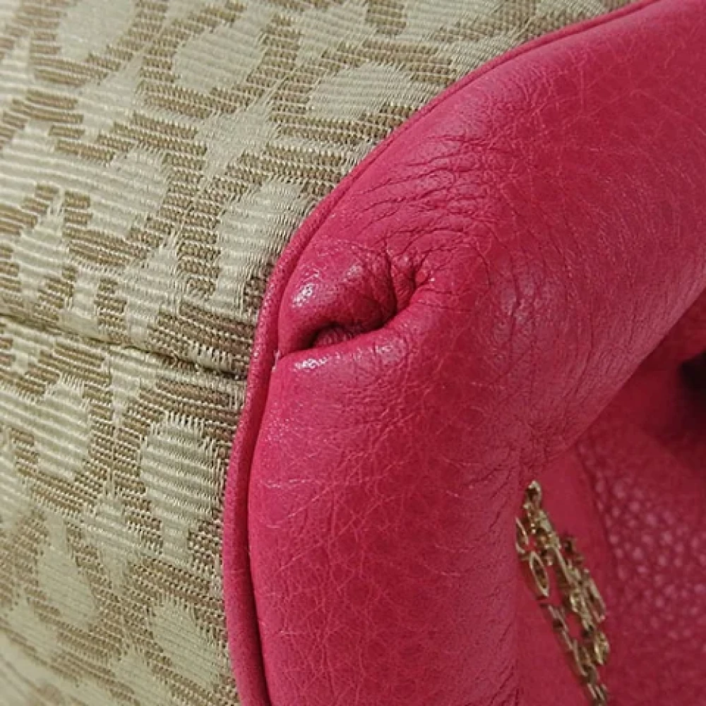 Coach Pre-owned Canvas shoulder-bags Beige Dames