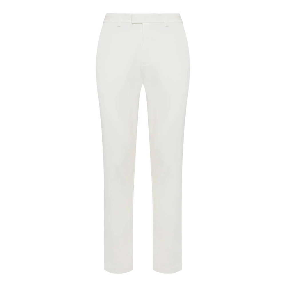 Boggi Milano B Tech B-Tech Stretch Nylon Broek Beige Heren