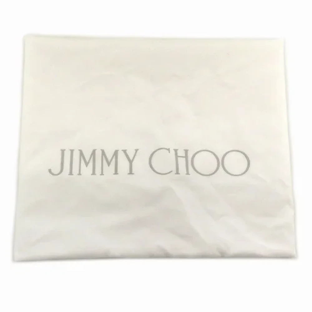 Jimmy Choo Pre-owned Leather clutches White Dames