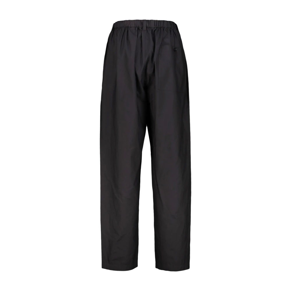 Lemaire Straight Trousers Black Dames