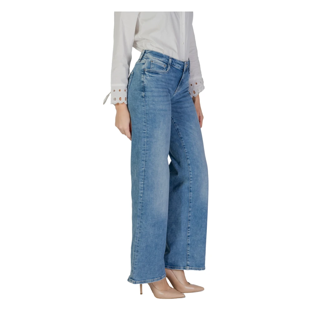 Guess Palace Broek voor Vrouwen Lente Zomer Collectie Blue Dames