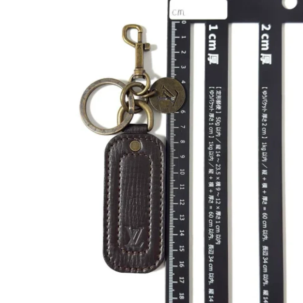 Louis Vuitton Vintage Pre-owned Leather key-holders Brown Unisex