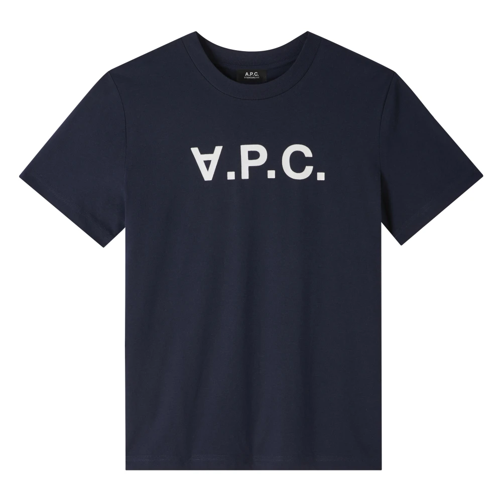 A.p.c. Uomo Blu T-Shirt Standard Grand Vpc