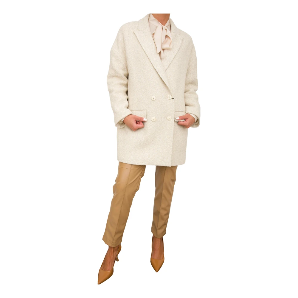 Twinset Witte Jas White Dames