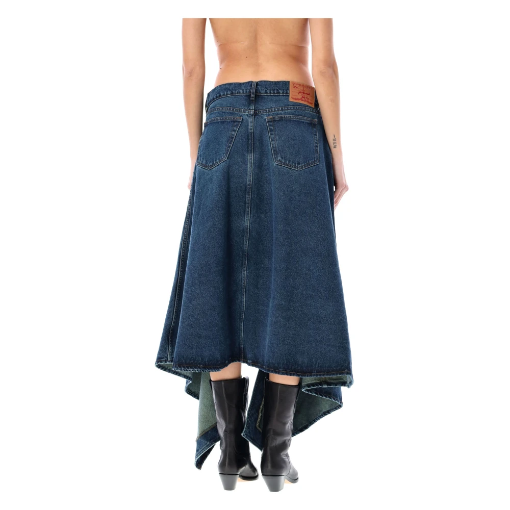 Y Project Skirts Blue Dames