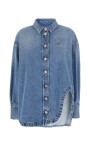 chemise-en-coton-bleu-brode