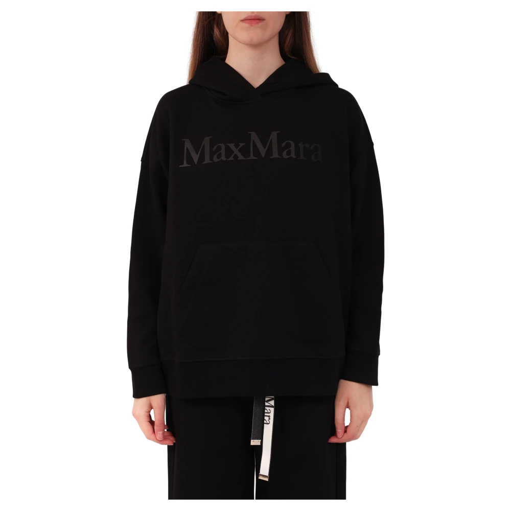 Max Mara Sweatshirts & Hoodies Black Dames