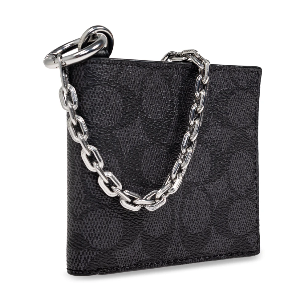 Coach Portemonnee met ketting Black Heren