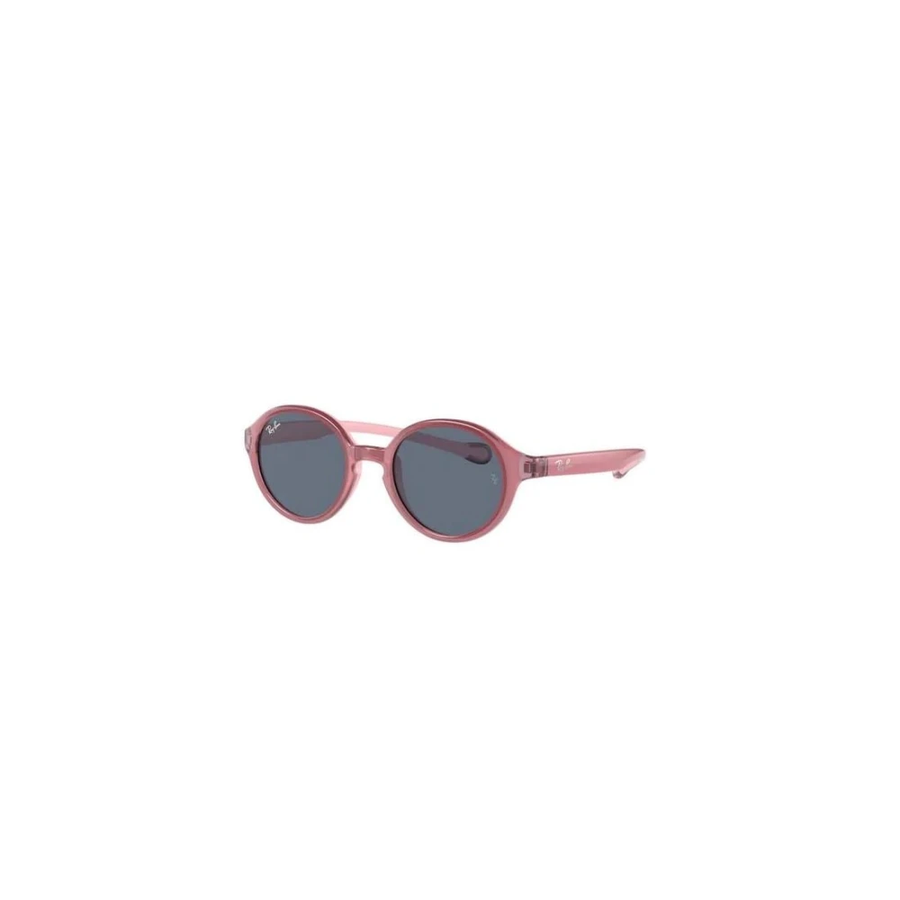 Ray-Ban Fuchsia/Pink/Dark Sunglasses For Children Junior Rj9075s 709887 On Rubber Grey - Image 3