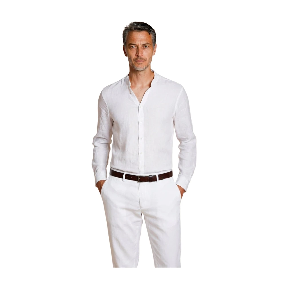 Mason's Hombre Blanco Camisas, Talla: M