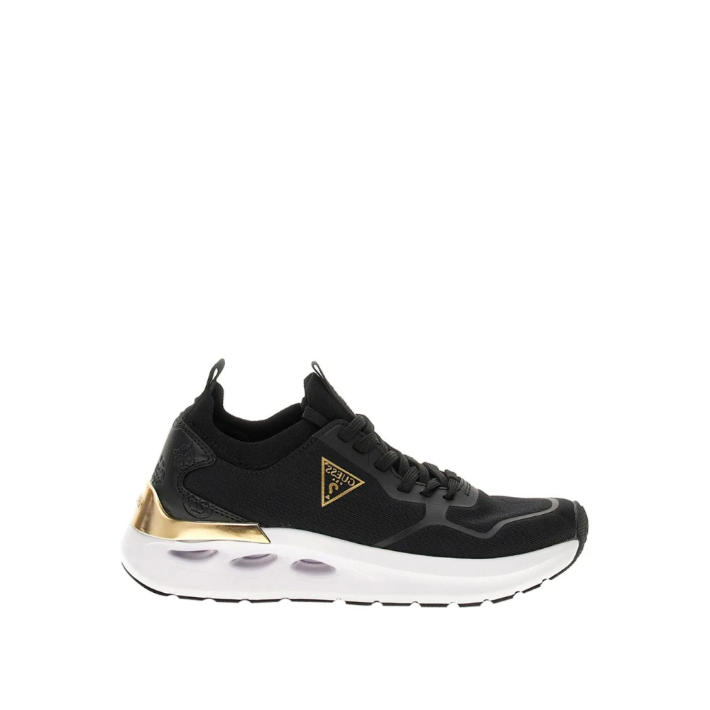 Guess Women's Black Sneakers, 8 Uk, Casual Trainers