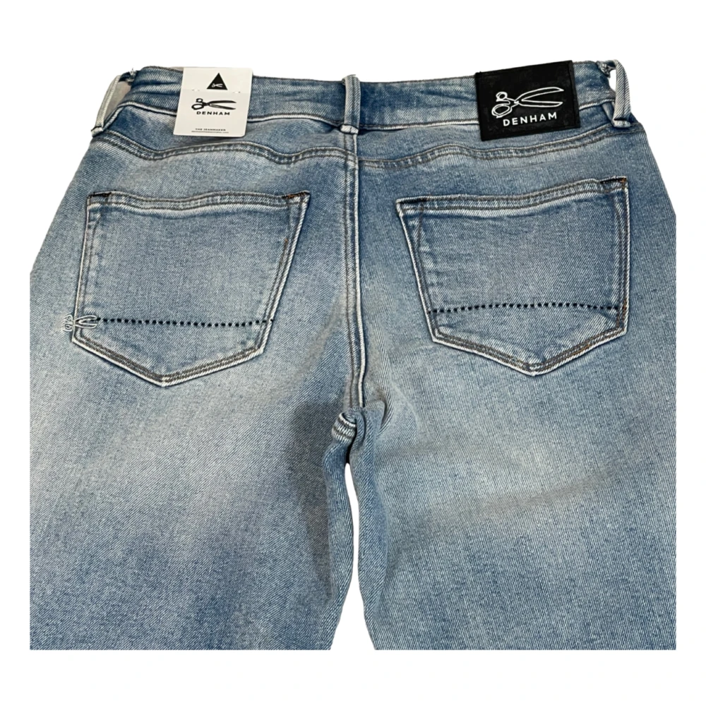 Denham Straight Jeans Blue Heren