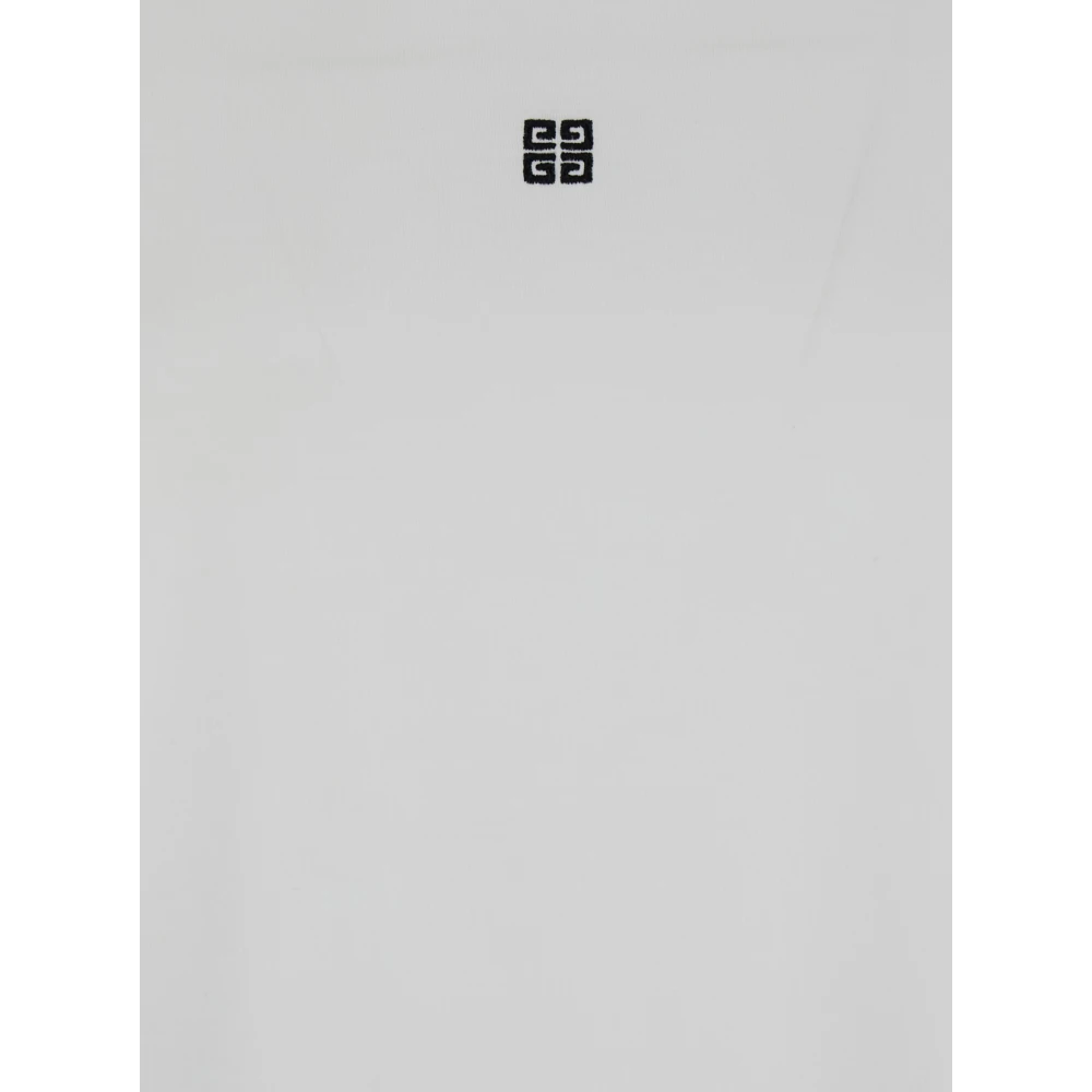 Givenchy Witte Slim T-shirt Polo`s White Dames