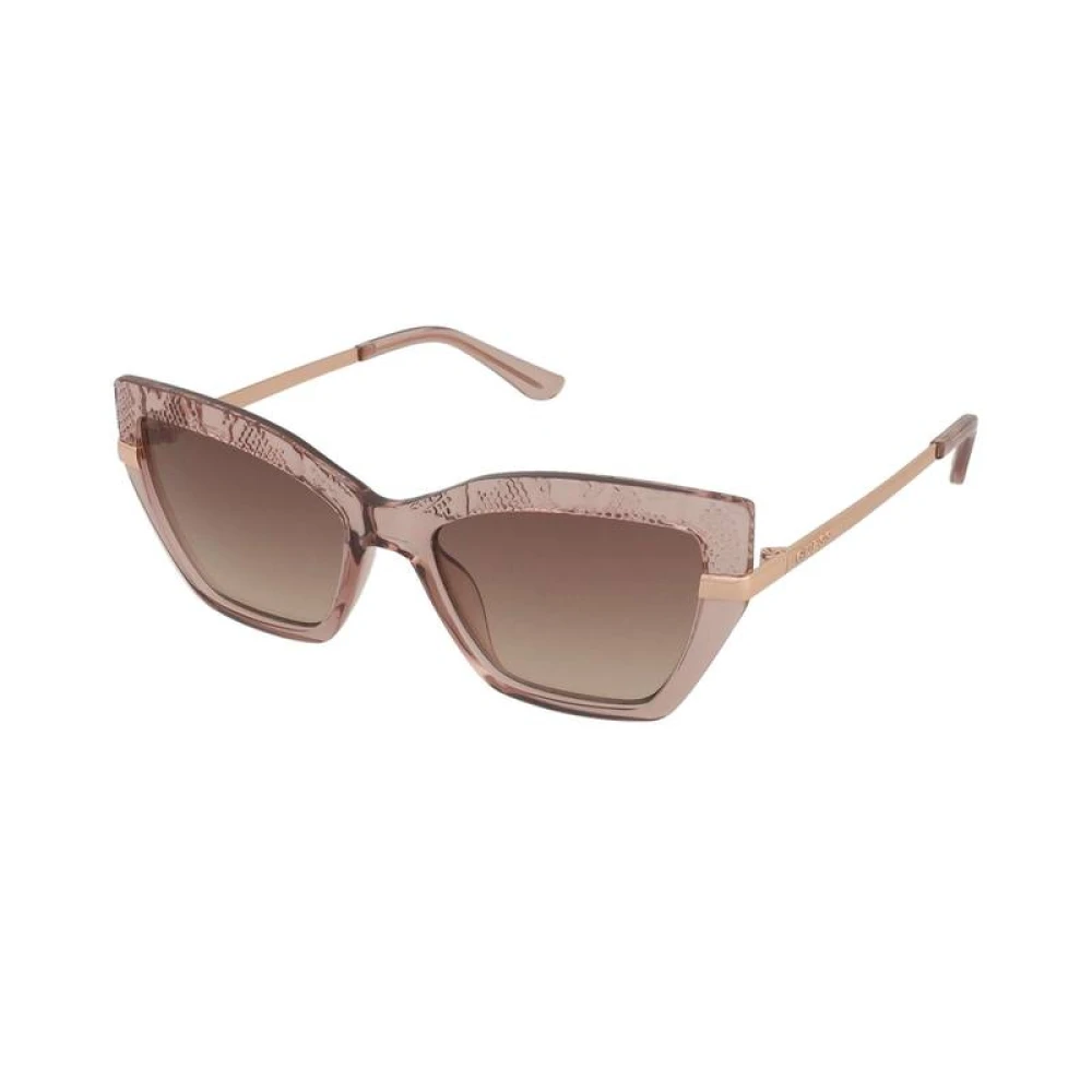 Guess Unisex Pink Sunglasses - Sunglasses - 53 Mm - Accessories