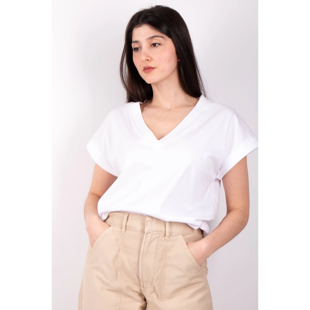 Daniele Fiesoli Witte Oversized T-shirt White Dames