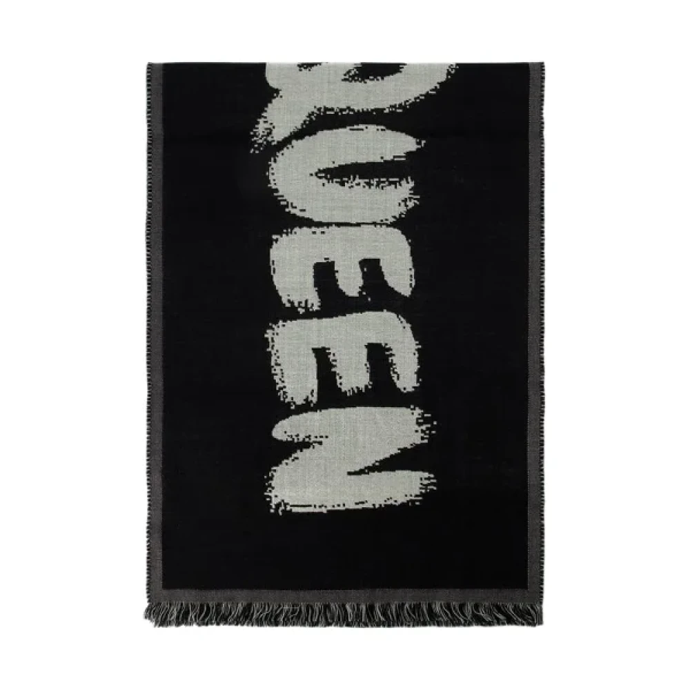 Alexander mcqueen Wool scarves Black Heren