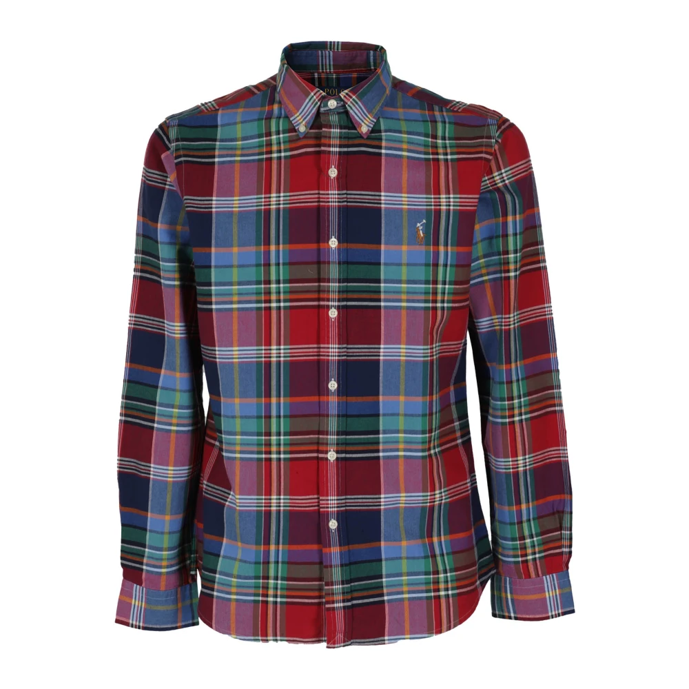 Ralph Lauren Lange mouw knoop omlaag shirt Multicolor Heren