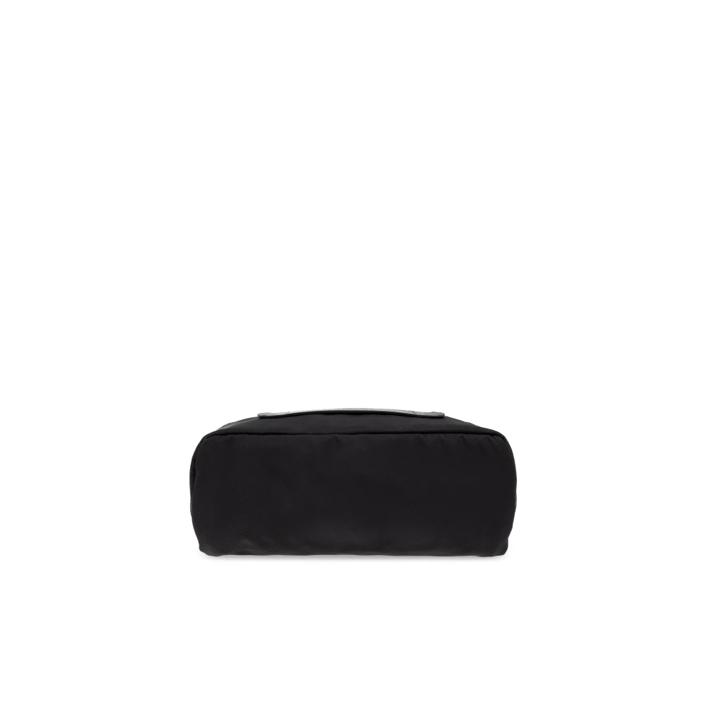 Giorgio Armani Cosmeticatas met logopatch Black Heren