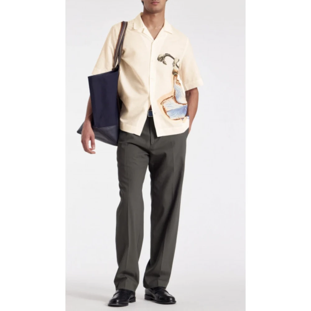 PS By Paul Smith Blouses & Shirts Beige Heren