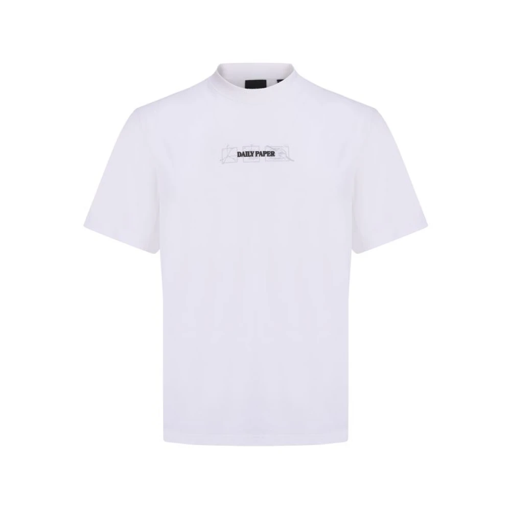 Daily Paper Monochrome Logo T-shirt White Heren