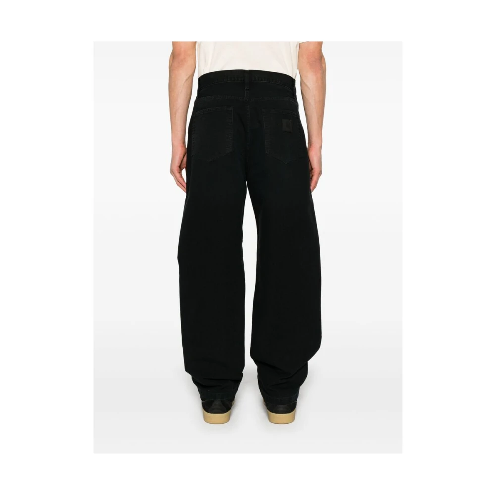 Carhartt WIP Zwarte Klassieke Five-Pocket Jeans Black Heren