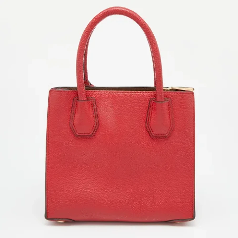 Michael Kors Pre-owned Leather totes Red Dames