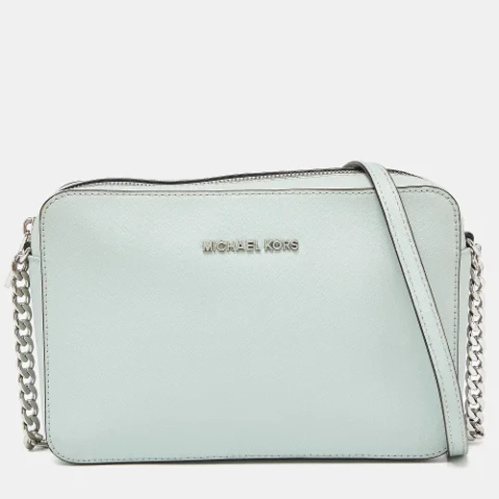 Michael Kors Pre-owned Leather shoulder-bags Green Dames