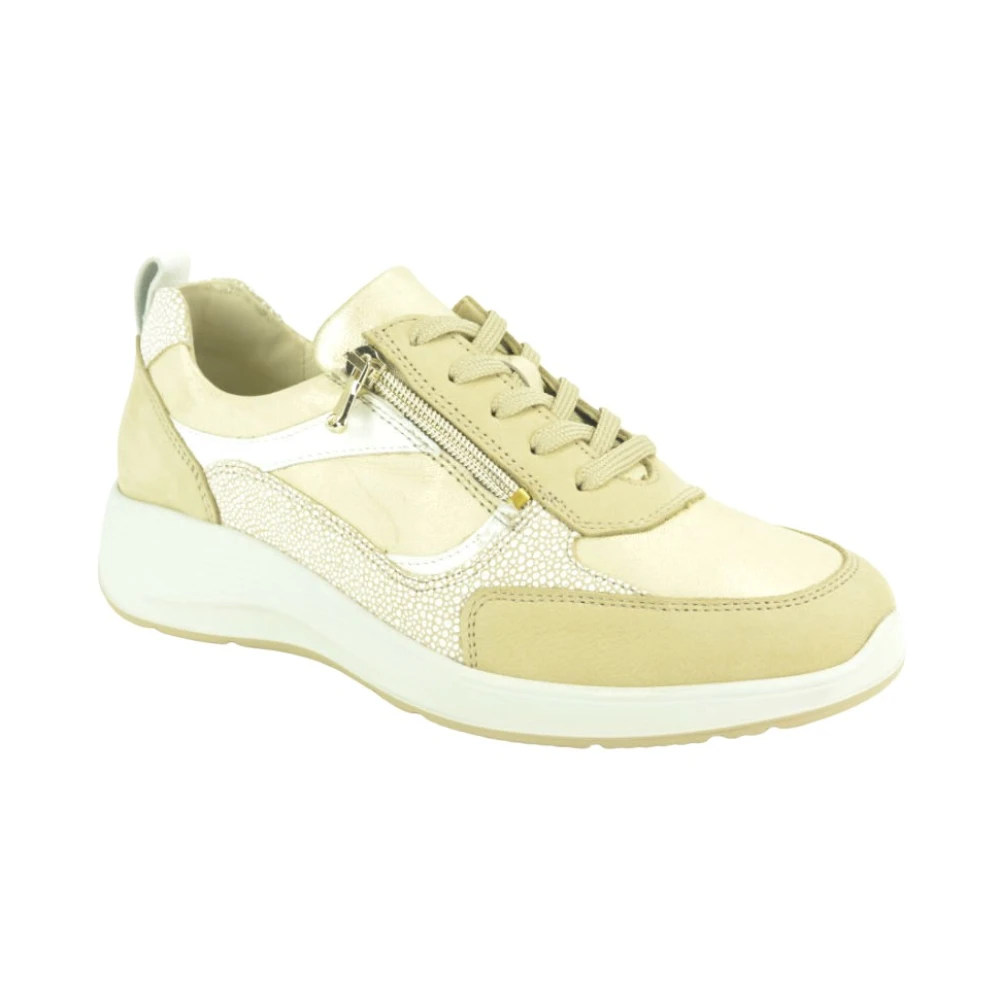 Waldläufer combi Runner N.+tiret Dames Schoenen Geel