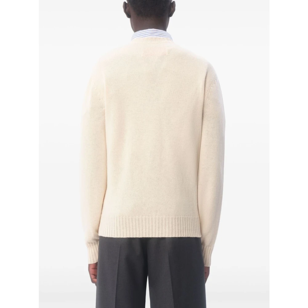 Valentino Garavani Witte Sweater Herenmode White Heren