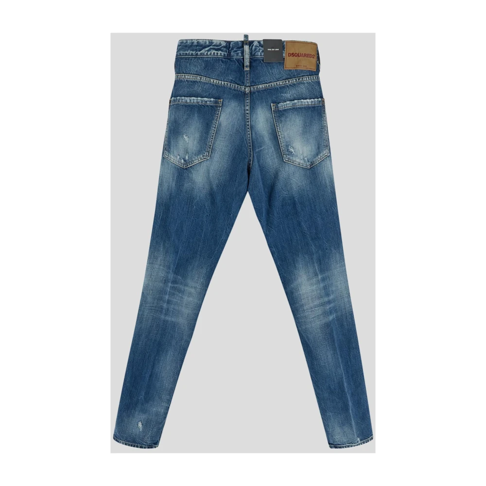 Dsquared2 Heren Denim Mode Blue Heren