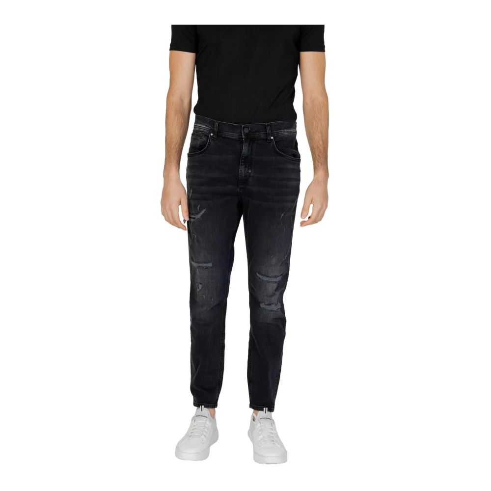 Antony Morato Heren Skinny Jeans Lente Zomer Collectie Black Heren