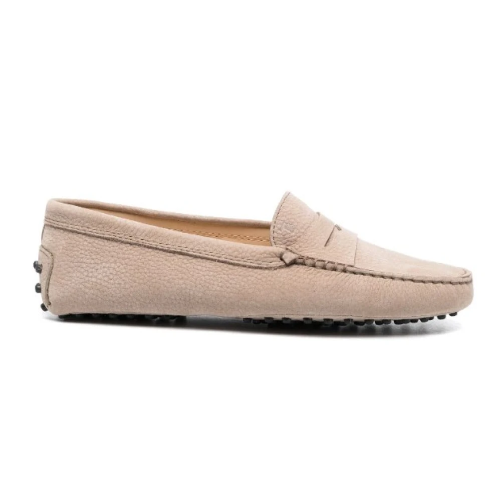 Tod's Women's Beige Ginger Loafers - Loafers - 5 Uk - Shoes