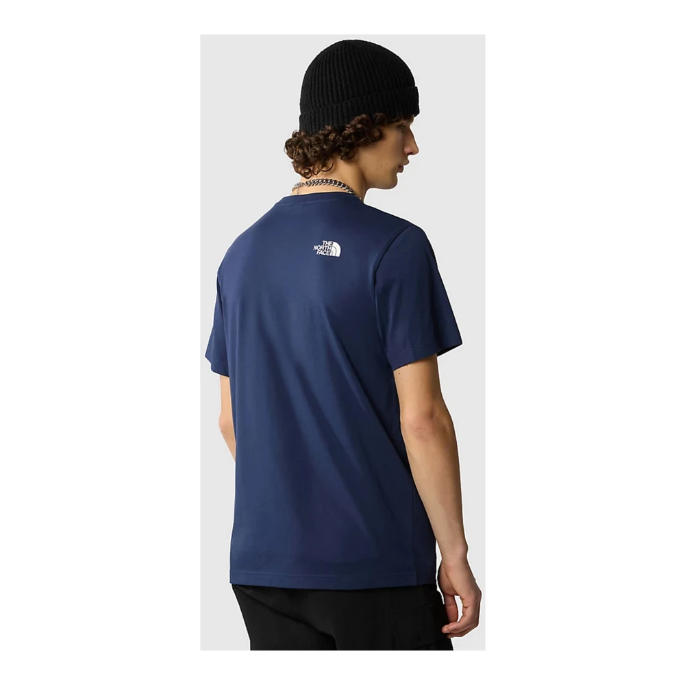 The North Face Simple Dome Navy T-Shirt Blue Heren