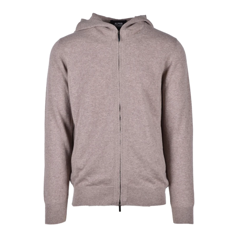 Alpha Studio Kasjmier Vest in Klassieke Stijl Beige Heren