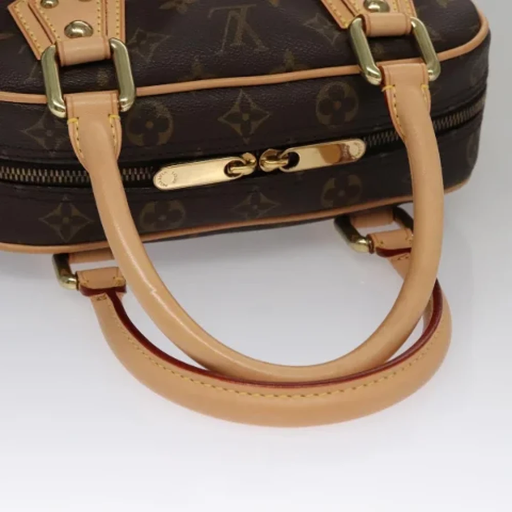 Louis Vuitton Vintage Pre-owned Canvas handbags Brown Dames