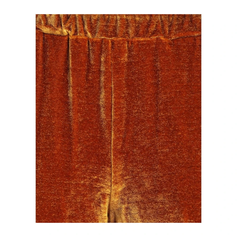Dondup Bronzen Bootcut Broek voor Vrouwen Brown Dames