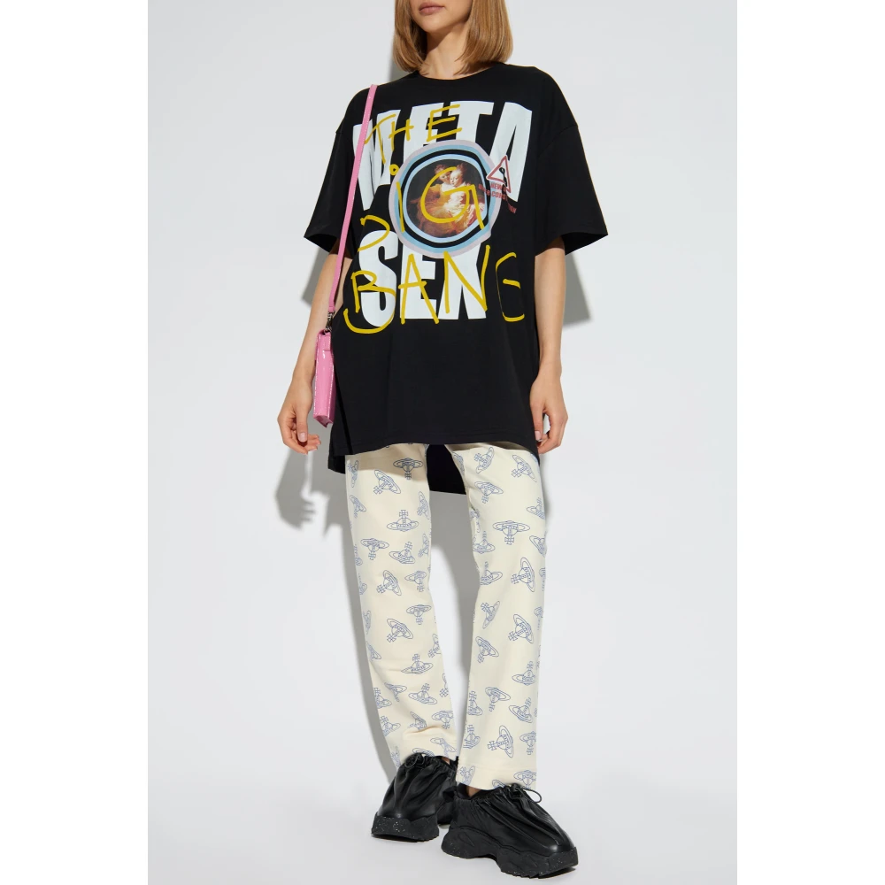 Vivienne Westwood Bedrukt T-shirt Black Dames
