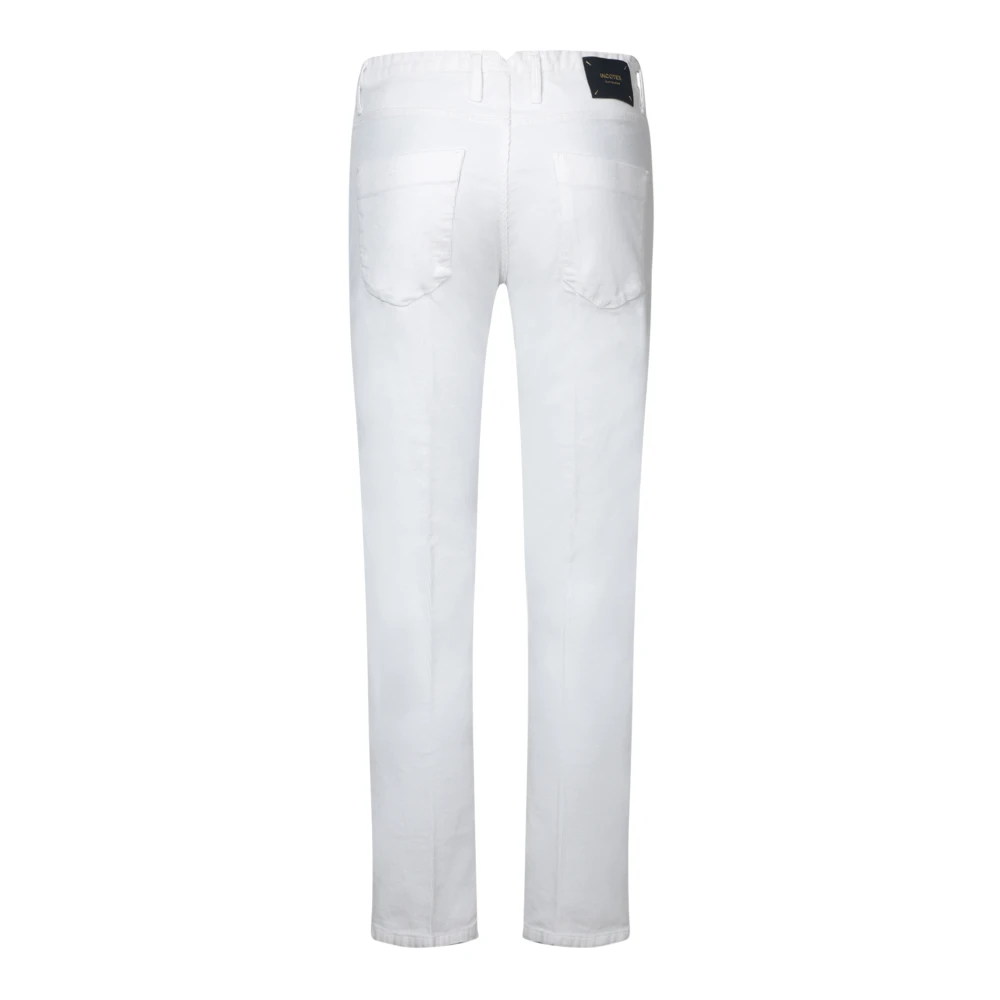 Incotex Witte Broek voor Mannen White Heren