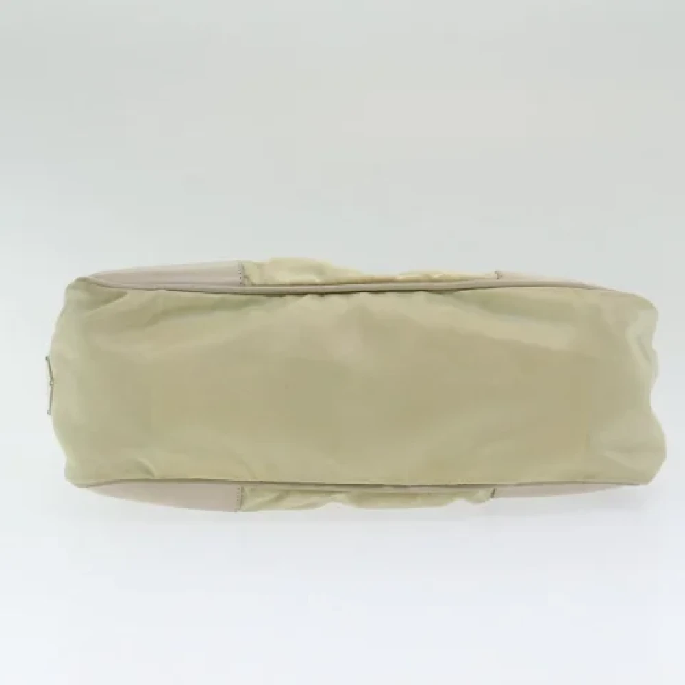 Prada Vintage Pre-owned Nylon prada-bags White Dames