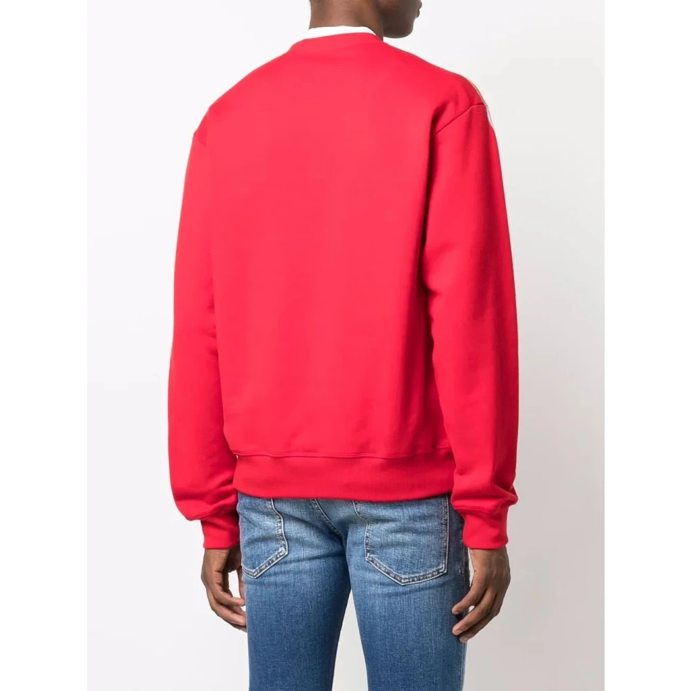 Dsquared2 Stijlvolle Sweatshirt Truien Breiwerk Red Heren