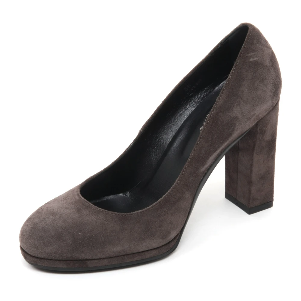 Tod's Women's Gray Pumps, 2 Uk, Lavagna T90 Zt Decollete Shoe